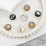 DIY Earring Kit: Color-Preserving, Shell-Inlaid Pendants