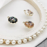 DIY Earring Kit: Color-Preserving, Shell-Inlaid Pendants
