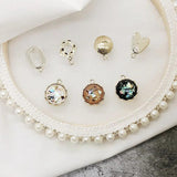 DIY Earring Kit: Color-Preserving, Shell-Inlaid Pendants