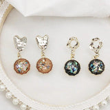DIY Earring Kit: Color-Preserving, Shell-Inlaid Pendants