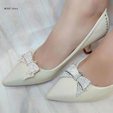 Bow Shoe Decorations Clip Shoe Clamp Charm Buckle Wedding Bride