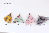 DIY Earrings Material Set with Bohemian Flowers Tassels - 10 Pieces