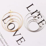 10pcs Copper Plating Round Earrings Korea Minimalist Earring Stud