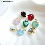 Japanese Zircon DIY Earrings Accessories Pack of 8