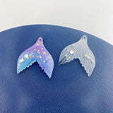 Acrylic Diamond Fishtail Pendant Earrings DIY Accessory Set