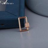 DIY Pendant Carabiner Screw Clasps Copper Micro Pave Zirconia Chain Hook