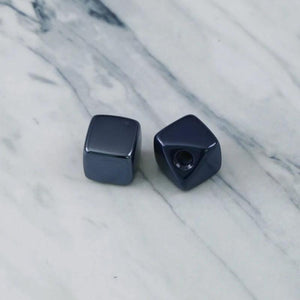 Square Rubber Beads DIY Jewelry Accessories 10pcs