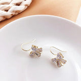 10pcs Rhinestone Earrings Clasps Hooks DIY Jewelry Making Accessories