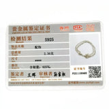 925 Sterling Silver O Chain for Jewelry Making