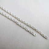 925 Sterling Silver O Chain for Jewelry Making