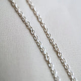 925 Sterling Silver O Chain for Jewelry Making