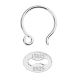 925 Silver Ear Wires Hooks DIY Earring Findings