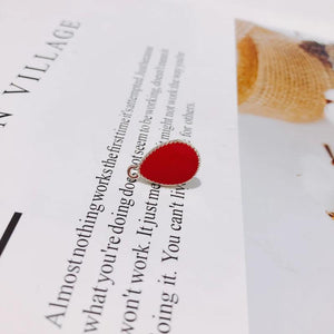 Alloy Water Drop Pendant DIY Earring Accessories