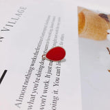 Alloy Water Drop Pendant DIY Earring Accessories