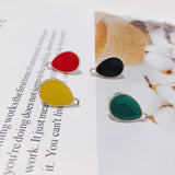 Alloy Water Drop Pendant DIY Earring Accessories