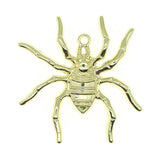 10pcs Spider Metal Earring Charms Pendant for DIY Jewelry Making