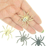 10pcs Spider Metal Earring Charms Pendant for DIY Jewelry Making