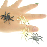 10pcs Spider Metal Earring Charms Pendant for DIY Jewelry Making