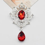 5pcs Rhinestone Bowknot Pendant DIY Jewelry Decoration Accessories