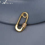 5-Pointed Star Paper Clip Chain Necklace Pendant
