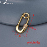 5-Pointed Star Paper Clip Chain Necklace Pendant