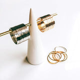 Plated Eardrop Pendant Charms, DIY Jewelry Components, 6pcs