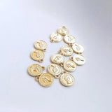 10PCS 8/12/14mm Round Head Pendant DIY Jewelry Necklace Accessories
