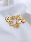 10PCS 8/12/14mm Round Head Pendant DIY Jewelry Necklace Accessories