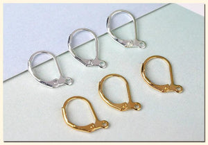 50pcs/lot French Ear Hook Wire Clasp for Making Jewelry Earrings