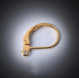 50pcs/lot French Ear Hook Wire Clasp for Making Jewelry Earrings