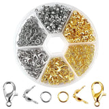 Jewelry Making Kits Lobster Clasp Jump Rings Crimps Beads Box Sets