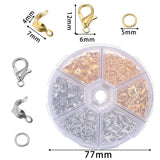 Jewelry Making Kits Lobster Clasp Jump Rings Crimps Beads Box Sets