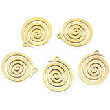 10pcs Stainless Steel Pendant Base for Diy Earrings Bracelet
