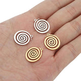 10pcs Stainless Steel Pendant Base for Diy Earrings Bracelet