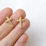 Vintage Cross Pendant Titanium Steel Necklace Bracelet Accessory
