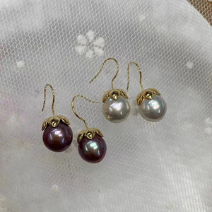 925 Silver Pearl Beads Stud Earrings Base for DIY Jewelry Making