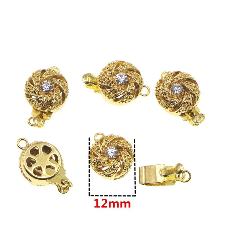 5pcs Sun Shape Necklace Buckle Alloy Accessories for DIY Jewelry