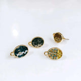 Wool Stud Earring Pendant Necklace Supplies 6pcs