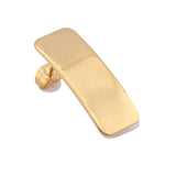 10pcs Stainless Steel Geometric Bar Stud Earrings For Women