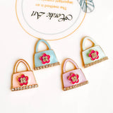 Eardrop Accessories Metal Pendant Components Necklace Charms DIY Material