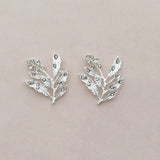 10 PCS Crystal Rhinestone Branches & Leaves Metal Alloy DIY Jewelry Accessorie