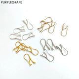 10 PurpleGrape DIY Earring Ear Pins & Hooks