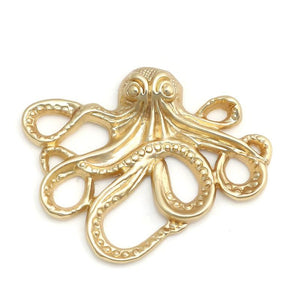 Cuttlefish Shape Charms Pendant 5pc Set Jewelry Making Accessories