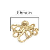 Cuttlefish Shape Charms Pendant 5pc Set Jewelry Making Accessories