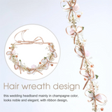 Wedding Flower Crown Bridal Hair Wreath Hair Accessories