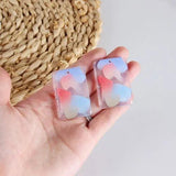 Geometrical Acrylic Pendant DIY Earrings Accessories