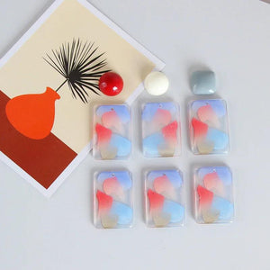 Geometrical Acrylic Pendant DIY Earrings Accessories