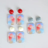 Geometrical Acrylic Pendant DIY Earrings Accessories