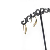 50pcs Brass Earring Clasps for DIY Jewelry Making