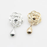 Crystal Rhinestone Pendant Button for Clothing Sewing Accessories